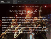 Tablet Screenshot of bostyx.com